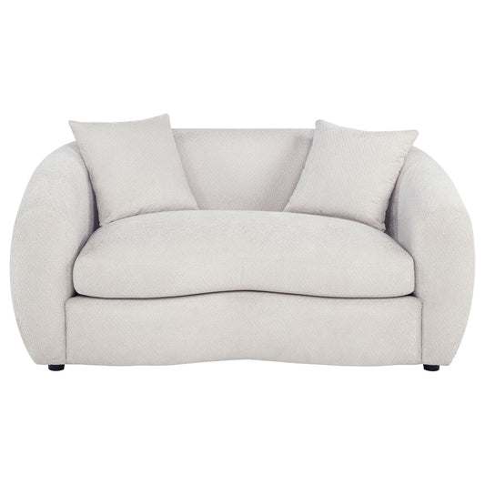 Isabella Fabric Upholstered Loveseat Sand