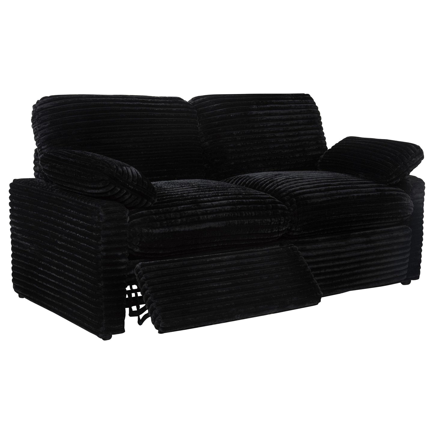 Collins Modular Power Loveseat Black