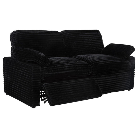 Collins Modular Power Loveseat Black