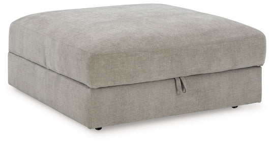 Aslan Court - 6 Pc. - 5-Piece Sectional, Ottoman - Pebble