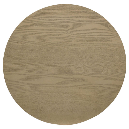 Hamlyn 43-inch Round Wood Counter Height Dining Table Natural Oak