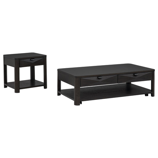 Marcelo 2-piece Coffee Table Set with Storage Coffee