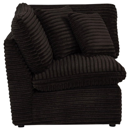 Collins Modular Corner Chair Chocolate Brown