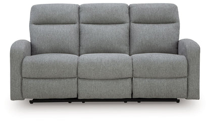 Gauntlet - 2 Pc. - Reclining Sofa And Loveseat - Sterling