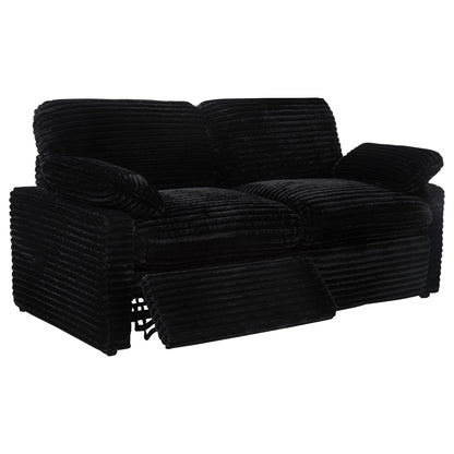 Collins Modular Power Loveseat Black