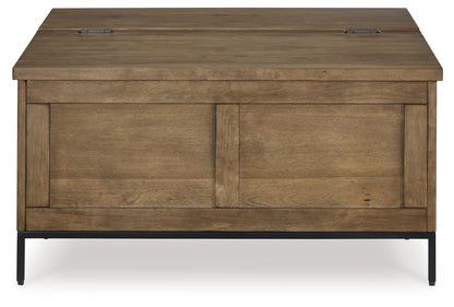 Torlanta - Lift Top Cocktail Table - Brown