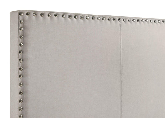 Boyd Upholstered Twin Panel Bed Ivory