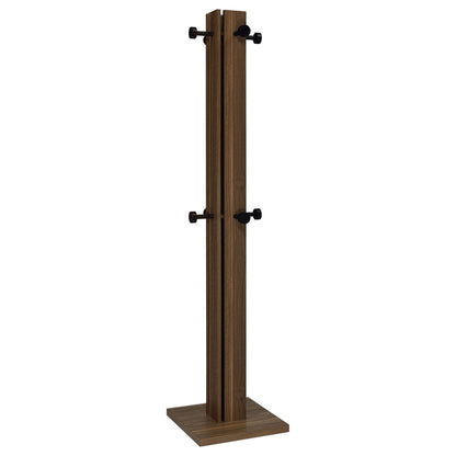 Rikkie Engineered Wood Coat Rack Walnut