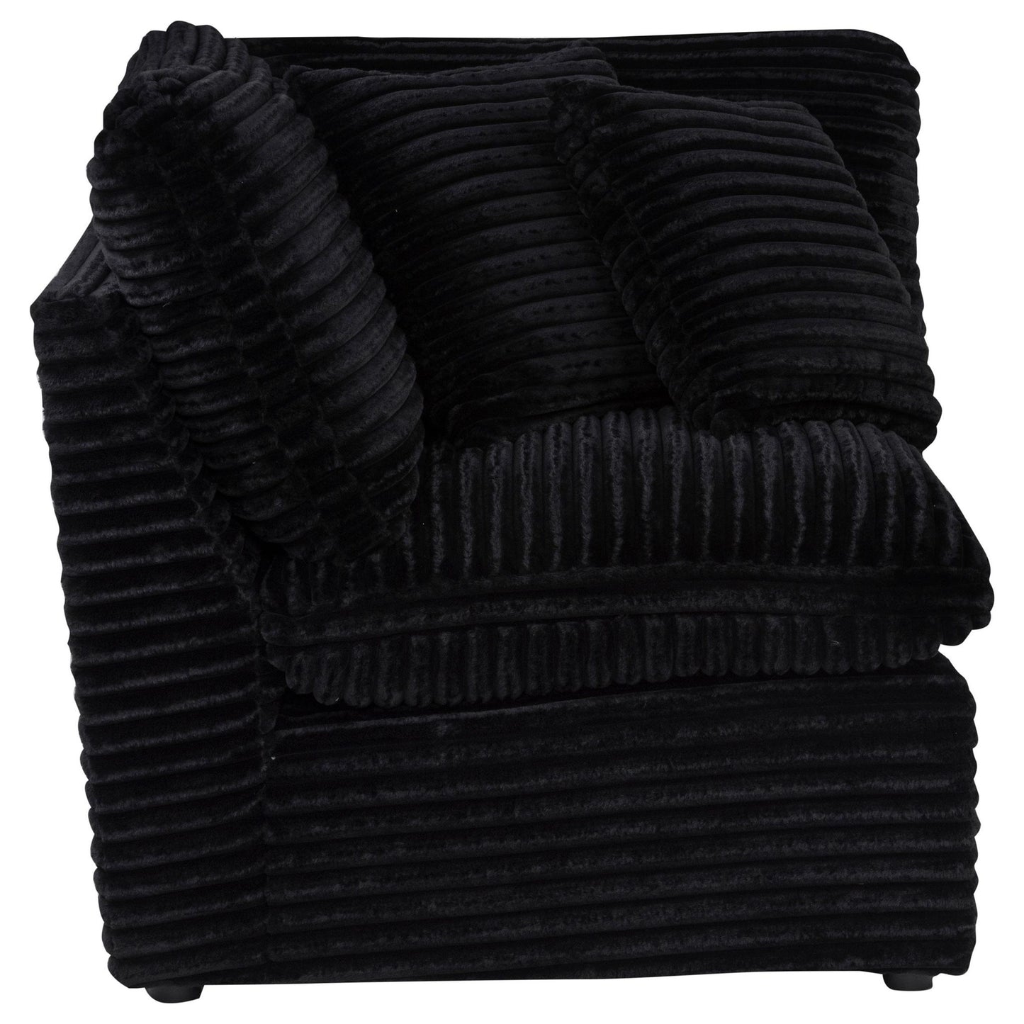 Collins Modular Corner Chair Black