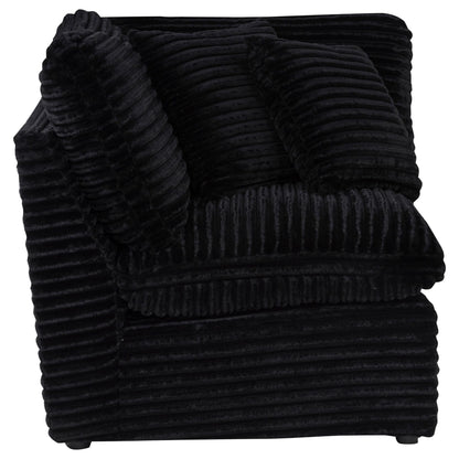 Collins Modular Corner Chair Black