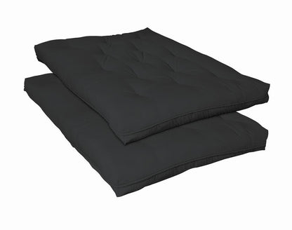 Futon Mattress 8-inch Premium Futon Pad Black