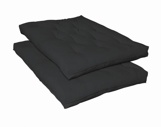 Futon Mattress 8-inch Premium Futon Pad Black