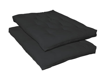 Futon Mattress 8-inch Premium Futon Pad Black