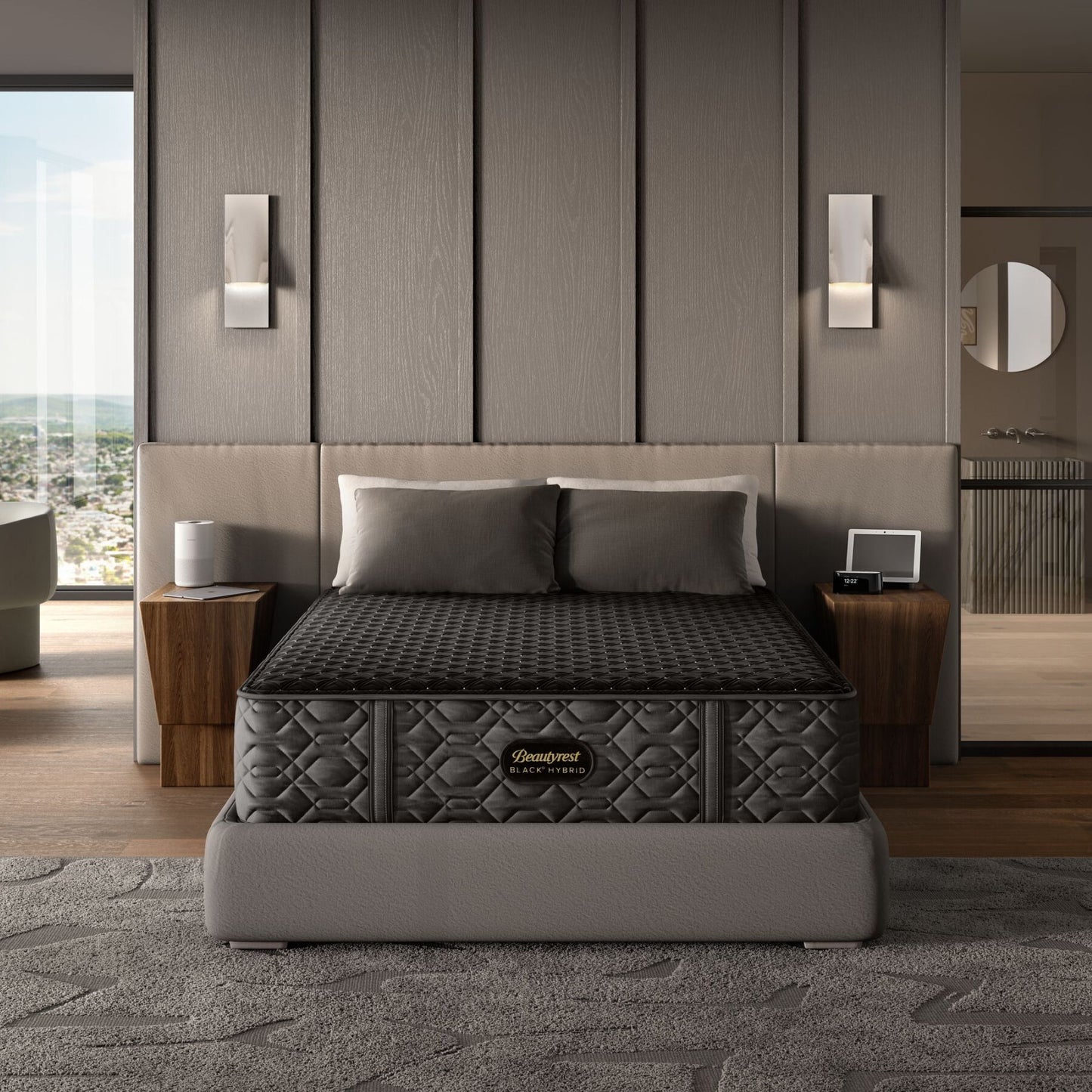 Beautyrest Black - 14.5" Series Three Hybrid Plush Mattress
