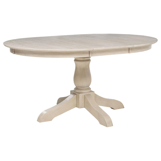 Orrison 5-piece Oval 62-inch Extension Leaf Dining Set Linen