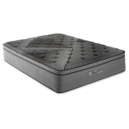 Montlake 15-inch Twin Cool Euro Top Foam Hybrid Mattress