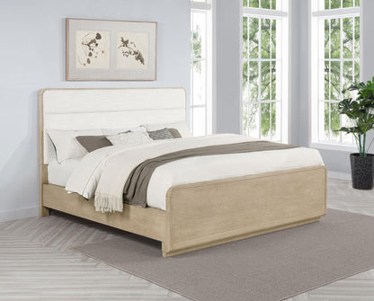 Ladera 56-inch California King Panel Bed Light Elm
