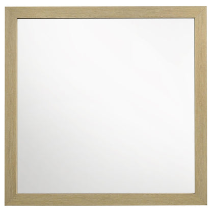 Hendricks Dresser Mirror Light Oak