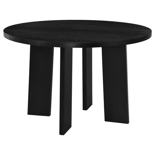 Strouse 5-piece Dining Set Grey and Black