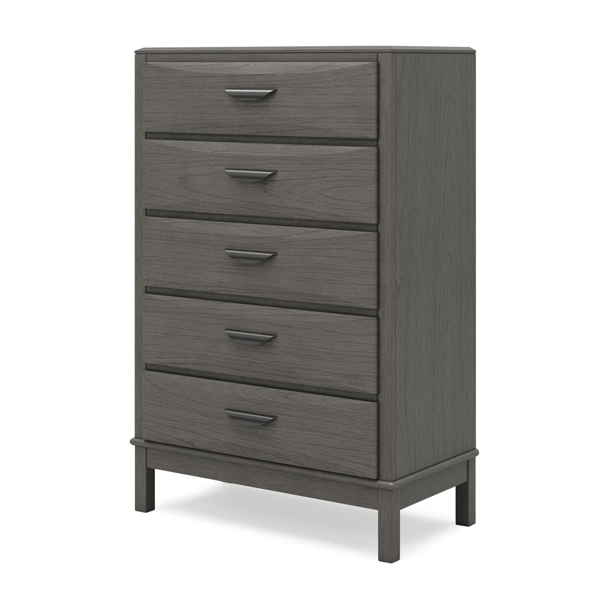 Mazing - Five Drawer Chest - Gray