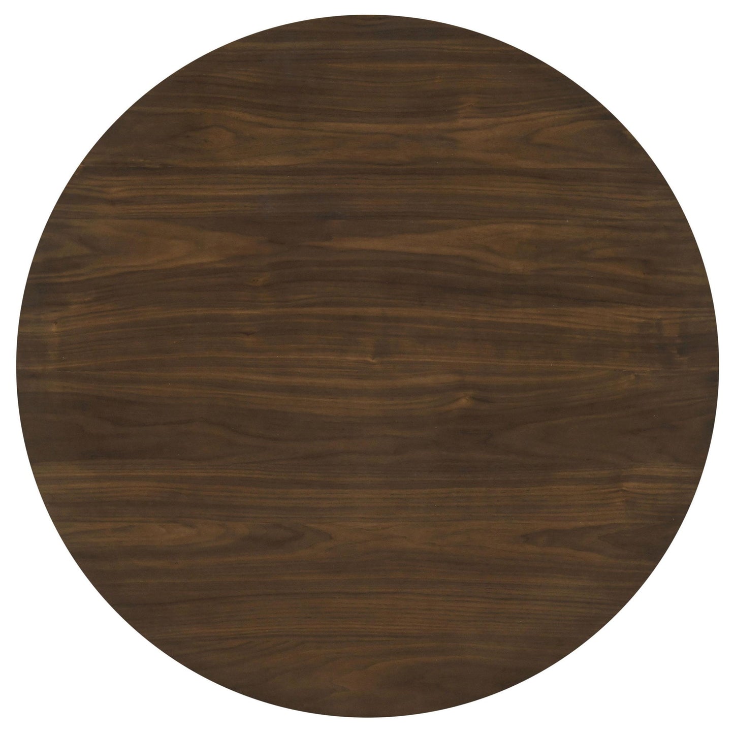 Hamlyn 43-inch Round Wood Counter Height Dining Table Walnut