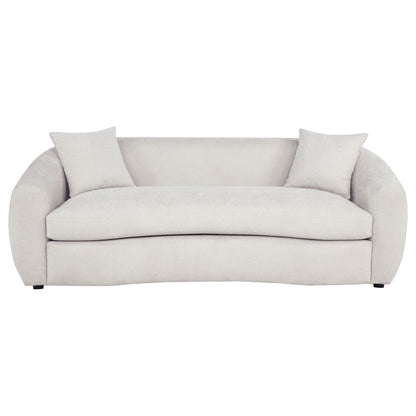 Isabella Fabric Upholstered Sofa Sand