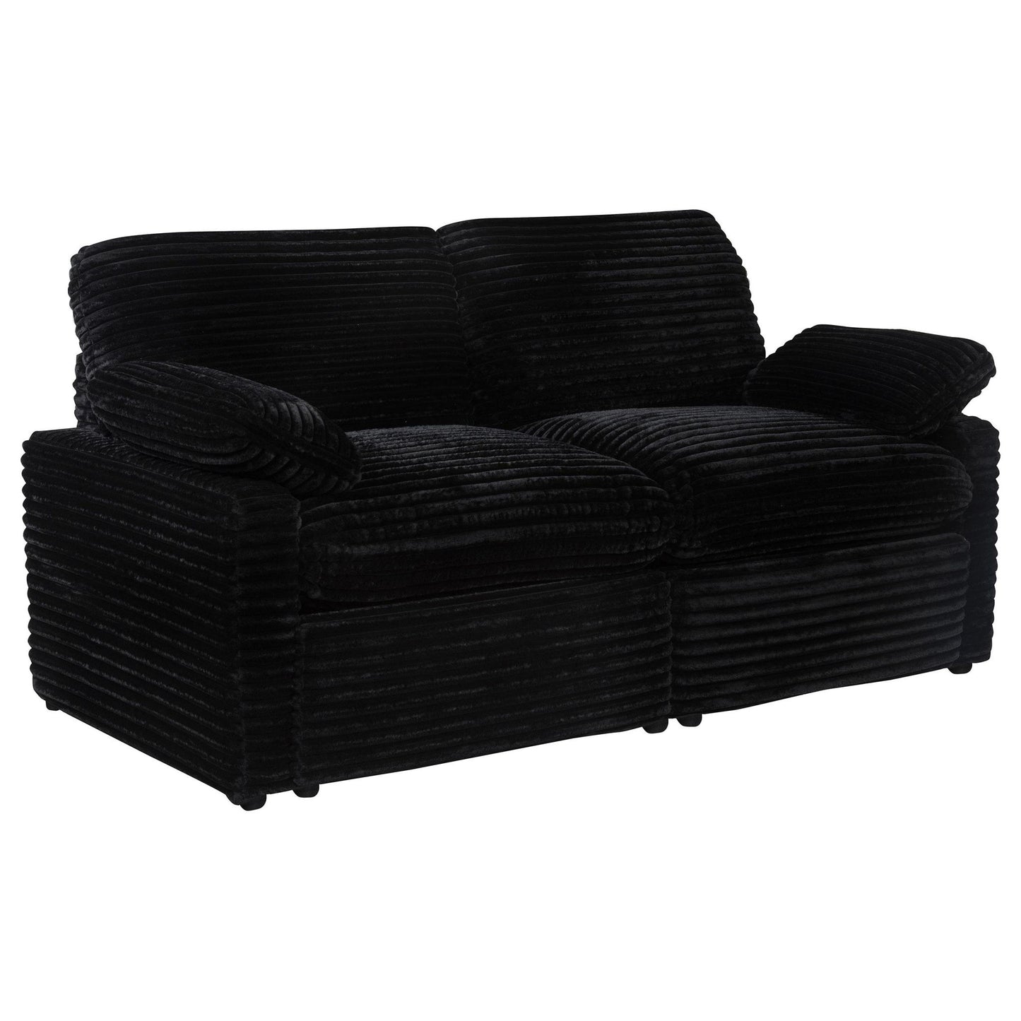 Collins Modular Power Loveseat Black