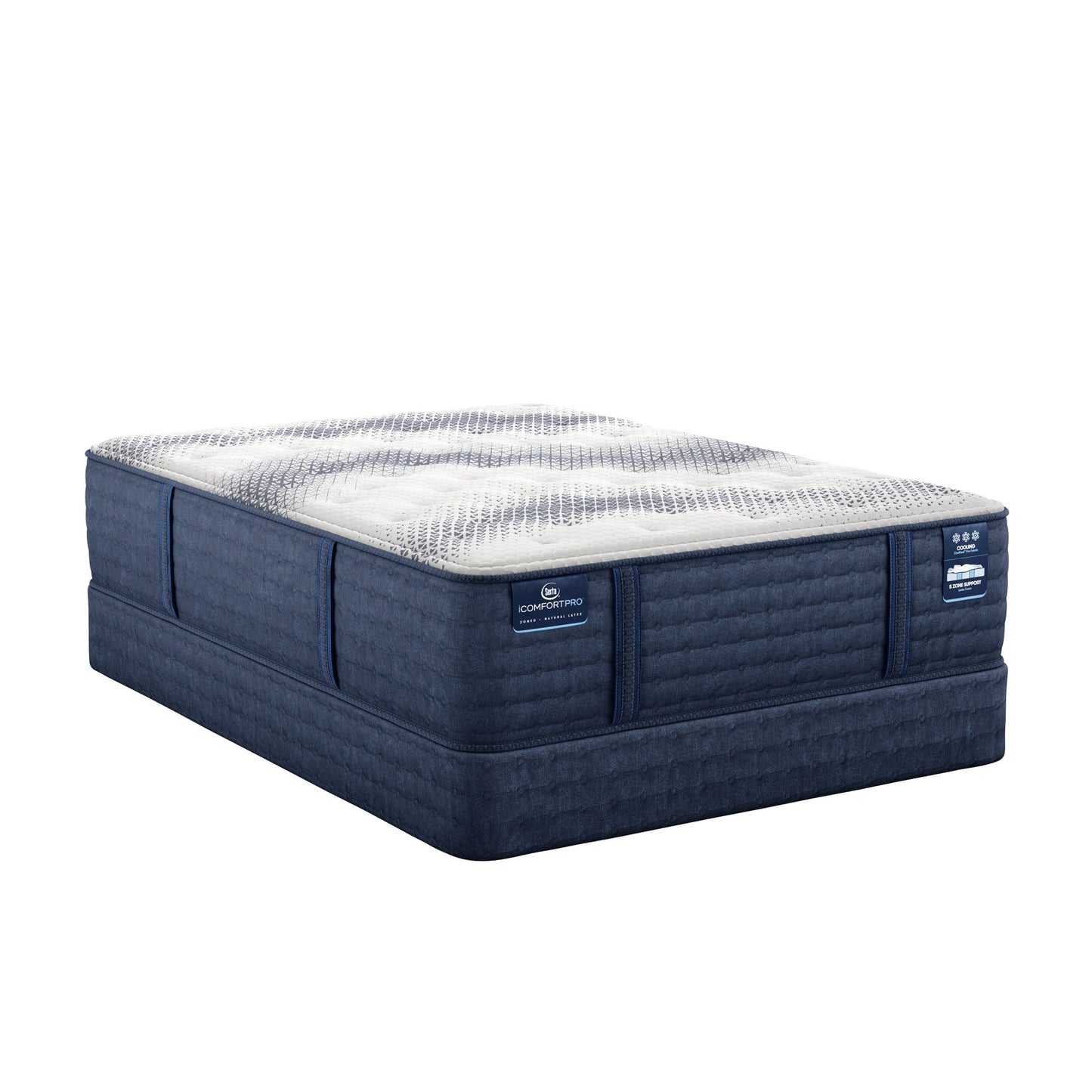 iComfortPro - 15" Canterbury Latex Foam Plush Mattress