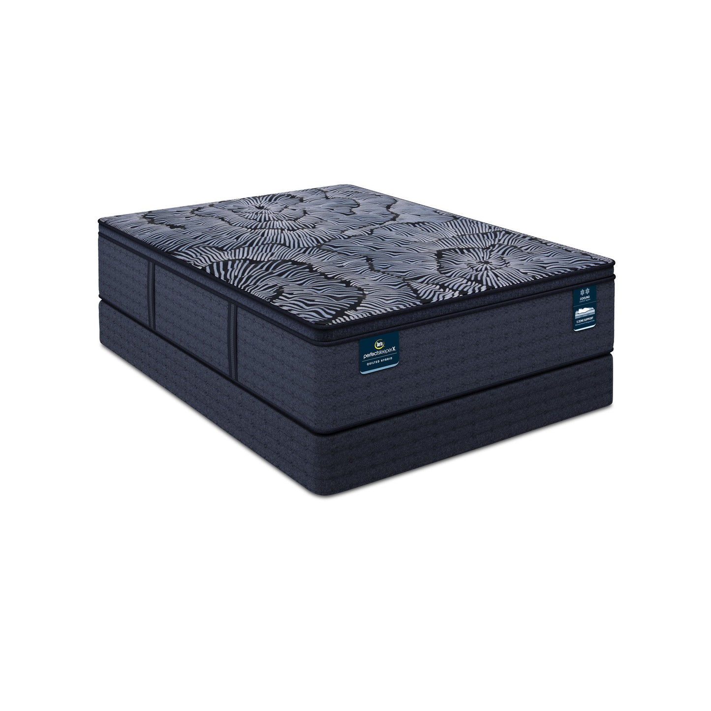 Perfect Sleeper X - 14.25" Lexton Hybrid Medium Pillow Top Mattress