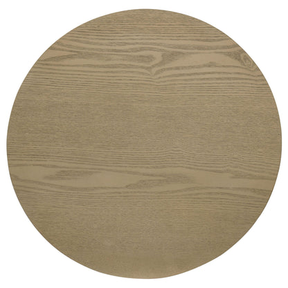 Hamlyn 43-inch Round Wood Counter Height Dining Table Natural Oak