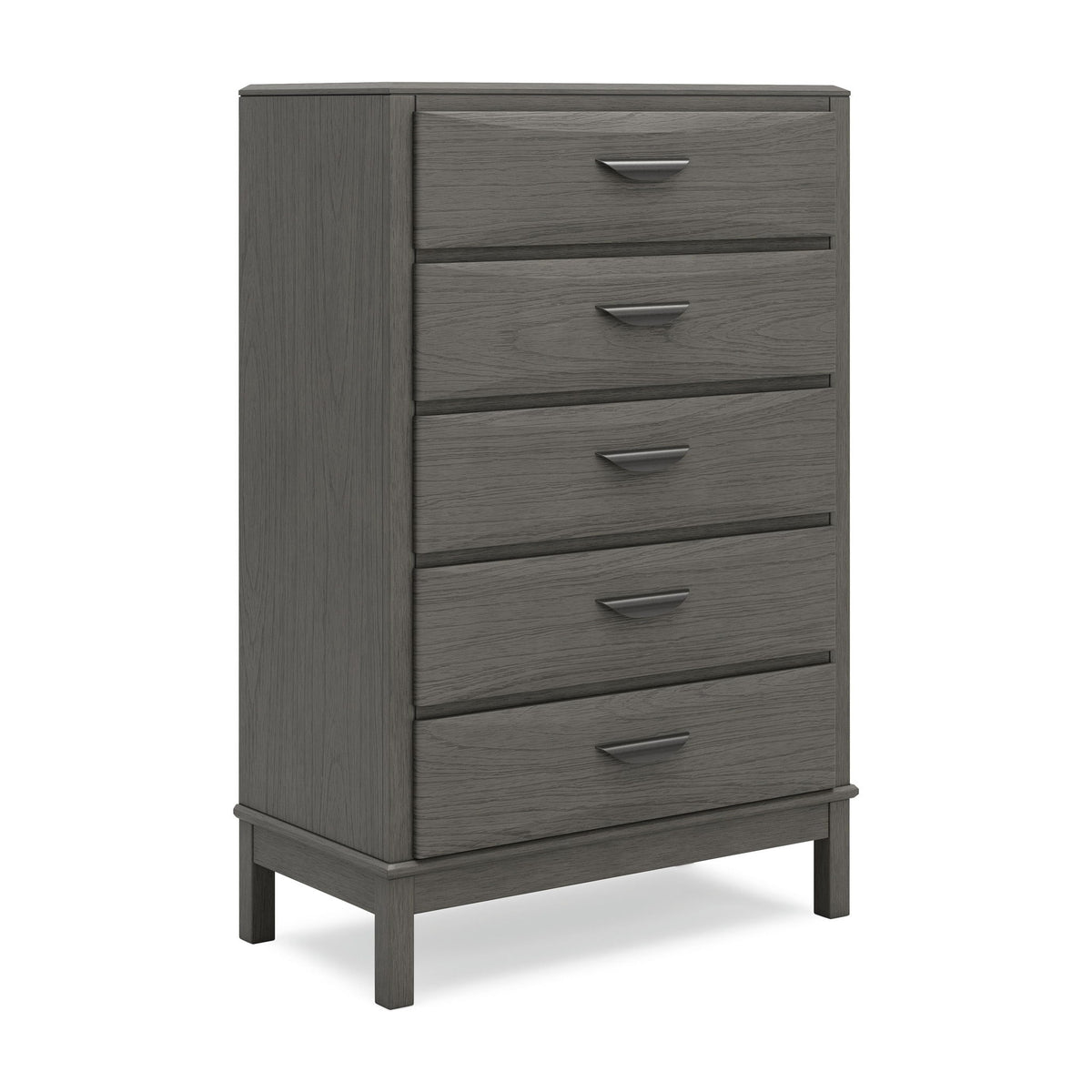 Mazing - Five Drawer Chest - Gray