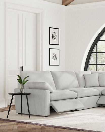 Collins Modular LAF Power Recliner Grey