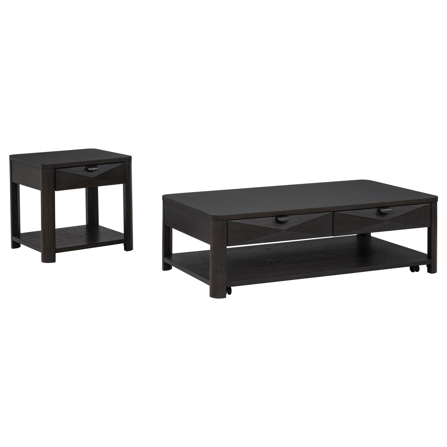 Marcelo 2-piece Coffee Table Set with Storage Coffee