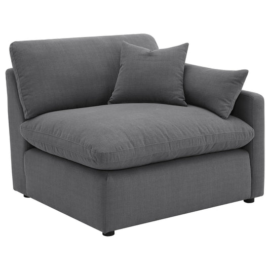 Hobson Upholstered RAF Chair Charcoal