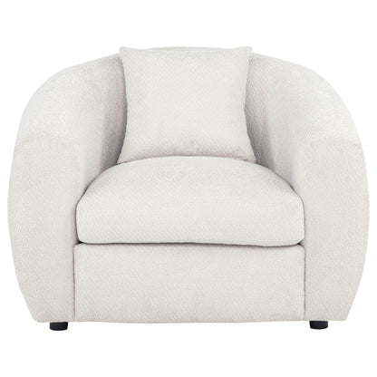 Isabella Fabric Upholstered Accent Chair Sand